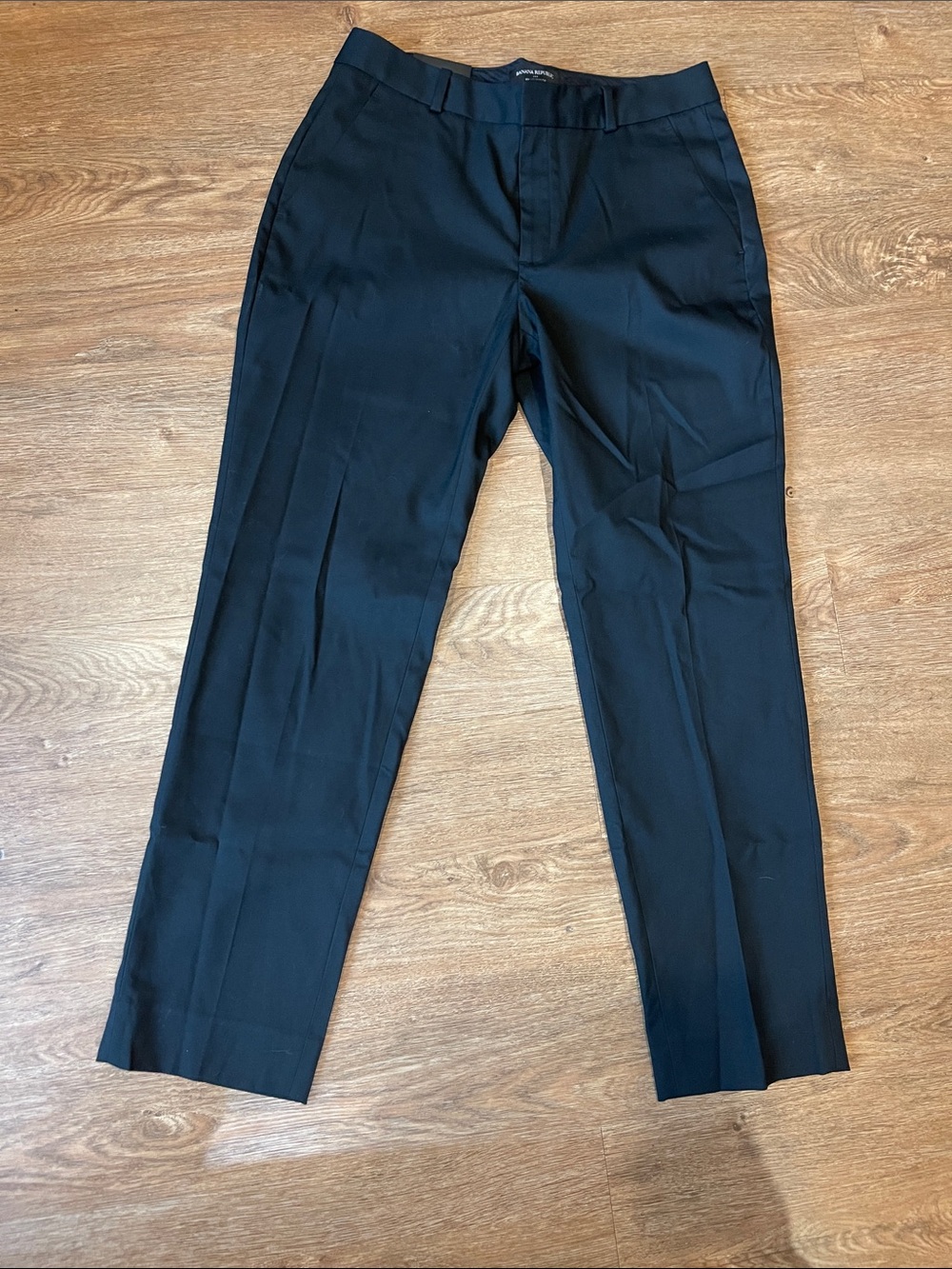 Banana Republic Size 8 Slack Brand New Black Curvy Fit